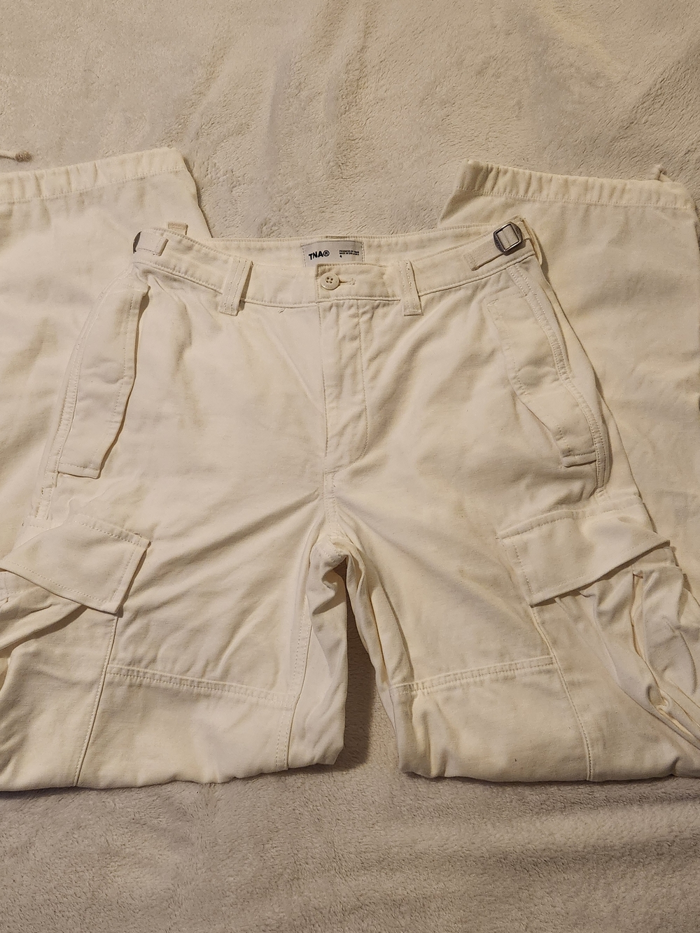 TNA Supply Cargo Pants In Birch Size 4
